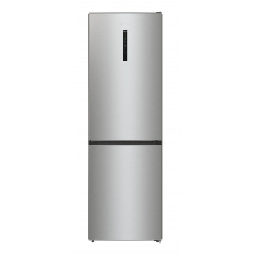 Gorenje Refrigerator NRK6192AXL4 Energy efficiency class E, Free standing, Combi, Height 185 cm, No Frost system, Fridge net cap