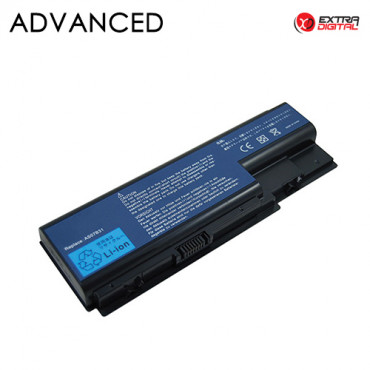 Nešiojamo kompiuterio baterija ACER AS07B31, 5200 mAh, Extra Digital Advanced