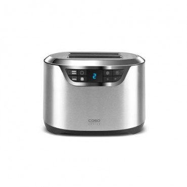 Caso Toaster NOVEA T2 Stainless steel, Stainless steel, 900 W, Number of slots 2, Number of power levels 9