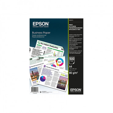 Epson Business Paper 500 sheets Printer, White, A4, 80 g/m