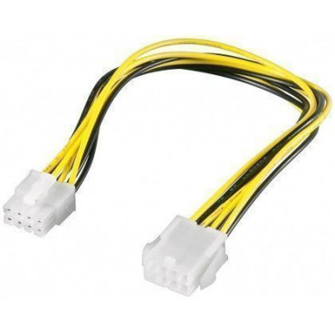 Goobay 51361 EPS PC power extension cable 8-pin