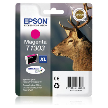Epson DURABrite Ultra Ink T1303 Cartrigde, Magenta