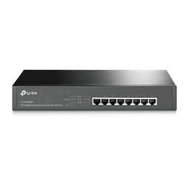 TP-LINK Switch TL-SG1008MP Unmanaged, Rack mountable, 1 Gbps (RJ-45) ports quantity 8, PoE+ ports quantity 8, Power supply type 