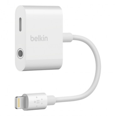 Belkin 3.5 mm Audio + Charge RockStar F8J212btWHT White