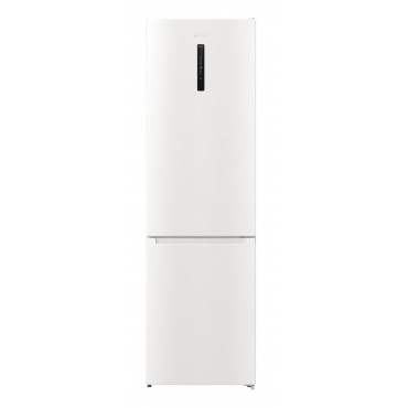 Gorenje Refrigerator NRK6202AW4 Energy efficiency class E, Free standing, Combi, Height 200 cm, No Frost system, Fridge net capa