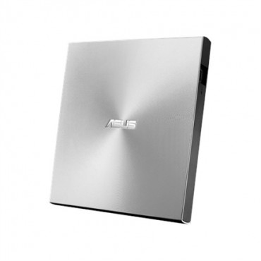 Asus ZenDrive U9M Interface USB 2.0, DVD RW, CD read speed 24 x, CD write speed 24 x, Silver