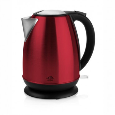 ETA Kettle 359090010 Standard, Stainless steel, Red, 2200 W, 1.7 L, 360 rotational base