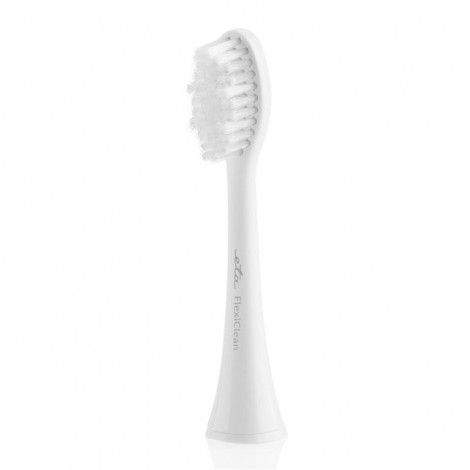 ETA Toothbrush replacement FlexiClean ETA070790100 Heads, For adults, Number of brush heads included 2, White