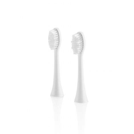 ETA Toothbrush replacement FlexiClean ETA070790100 Heads, For adults, Number of brush heads included 2, White