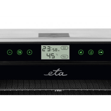 ETA Fruit dryer Vital Air II ETA230290000 Power 245 W, Number of trays 10, Temperature control, Integrated timer, Black