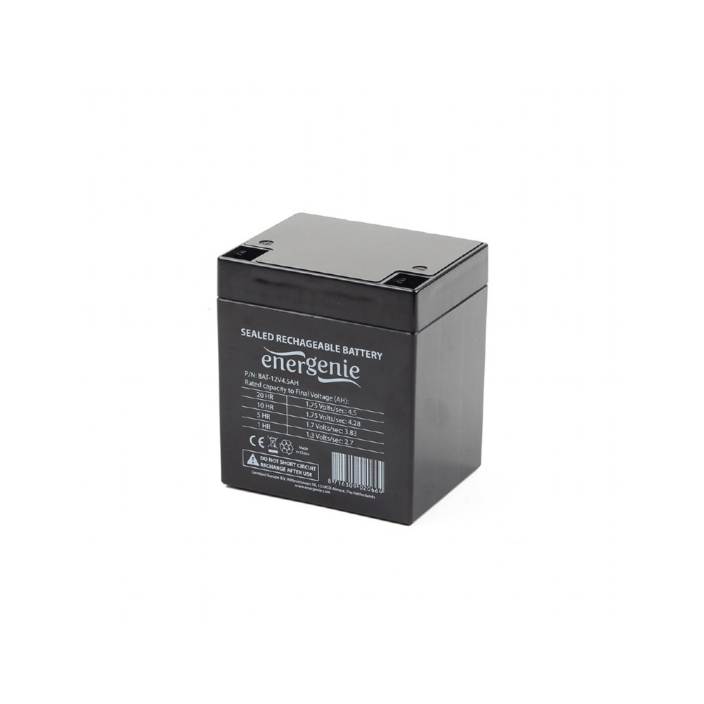 EnerGenie Rechargeable battery 12 V 4.5 AH for UPS EnerGenie