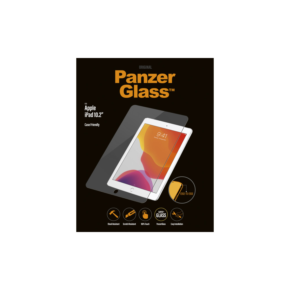 PanzerGlass Case Friendly 2673 Transparent, Screen protector, Apple iPad 10.2''