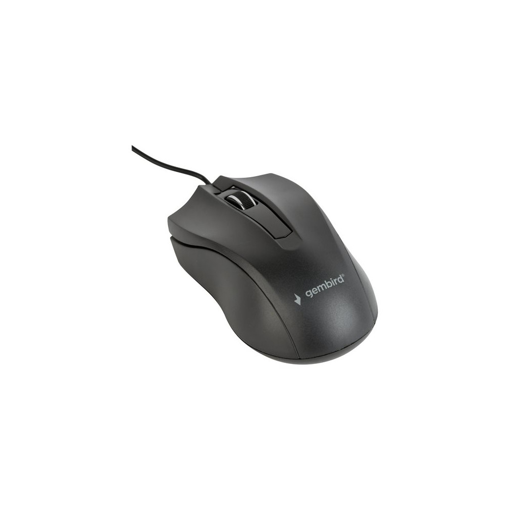 Gembird Optical Mouse MUS-3B-01 USB, Black