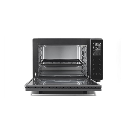 Caso Electronic Oven TO 32 Black, Easy to clean: Interior with high-quality anti-stick coating, Sensor touch, Height 34.5 cm, Wi