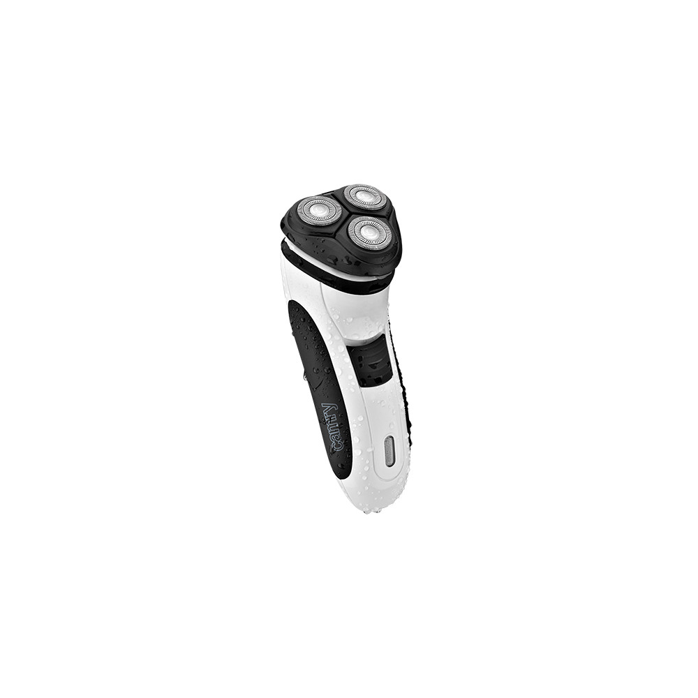 Shaver Camry CR 2915 Charging time 8 h, Number of shaver heads/blades 3, White/Black