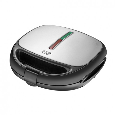 Adler Sandwich maker AD 3040 1200 W, Number of plates 5, Number of pastry 2, Ceramic coating, Black