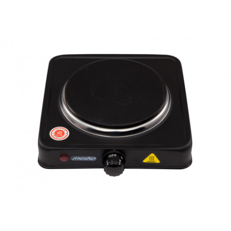 Mesko Hob MS 6508 Number of burners/cooking zones 1, Black, Table top, Electric