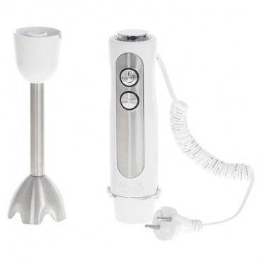 Adler AD 4625w Hand Blender, 1500 W, Number of speeds 5, Turbo mode, White