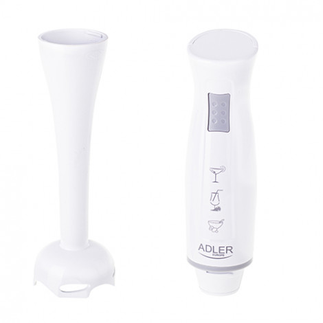 Adler AD 4622 Hand Blender, 200 W, Number of speeds 1, White