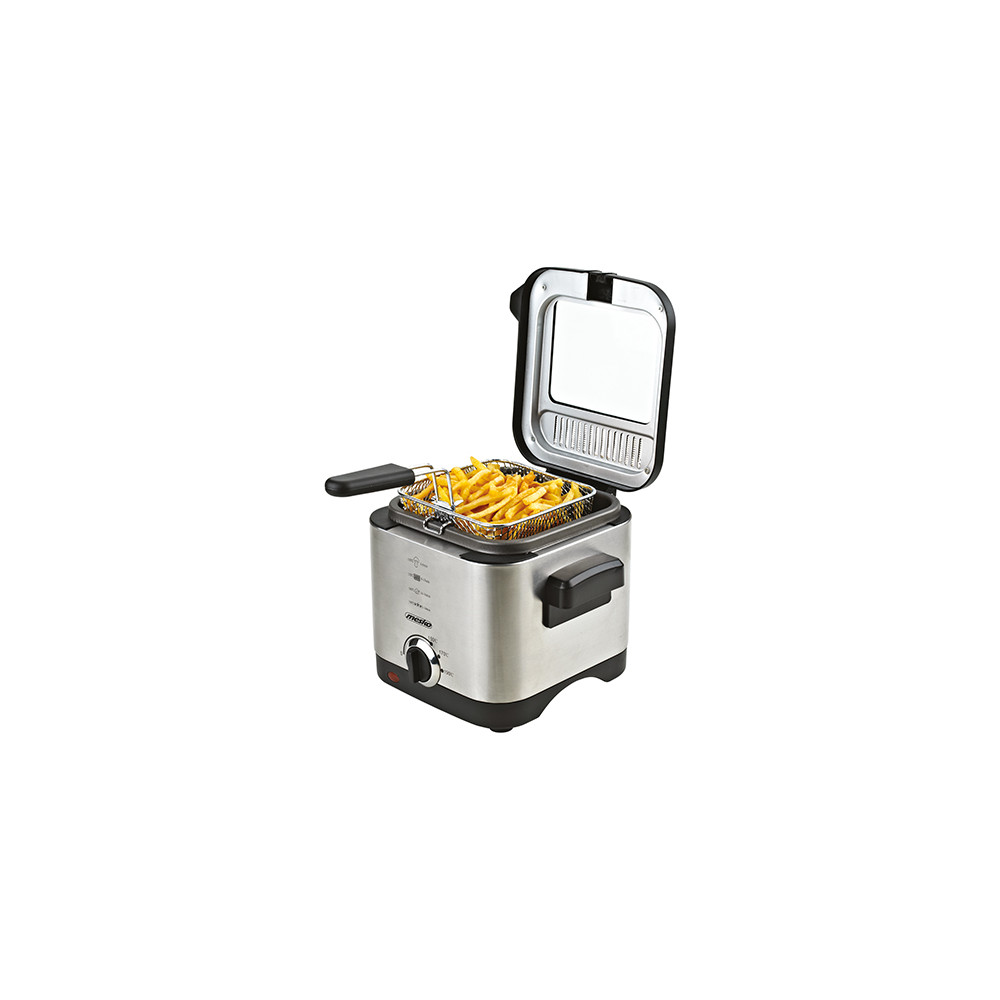 Mesko Deep Fryer MS 4910 Power 900 W, Capacity 1.5 L, Silver