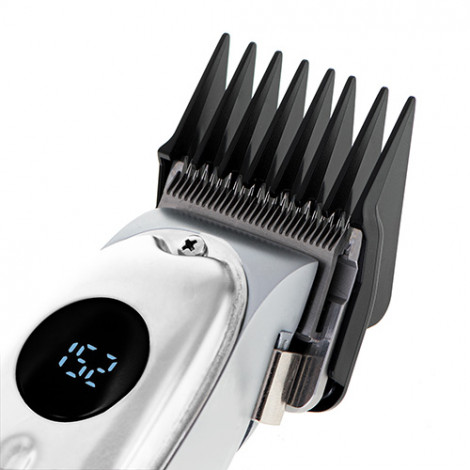 Adler Proffesional Hair clipper AD 2831 Cordless or corded, Number of length steps 6, Silver