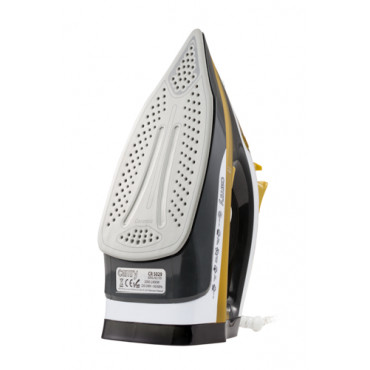 Camry Iron CR 5029 Steam Iron, 2400 W, Continuous steam 40 g/min, Steam boost performance 70 g/min, White/Black/Gold