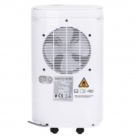 Camry Air Dehumidifier CR 7851 Power 200 W, Suitable for rooms up to 60 m , Water tank capacity 2.2 L, White