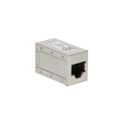 Logilink Logilink Inline Coupler 1:1 Cat.6A RJ45 STP, metal housing Logilink