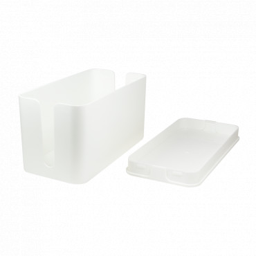 Logilink KAB0061 Cable Box White, small size: 235 x 115 x 120mm