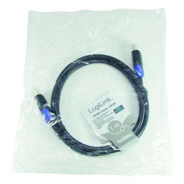 Logilink CH0061 HDMI Cable 2.0 bulk M/M 1.0m black