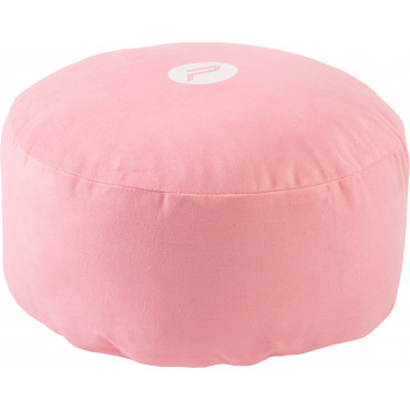 Pure2Improve Meditation Pillow Pink, Super Soft Velour Polyester Outer, Polypropylene/Cotton Filling