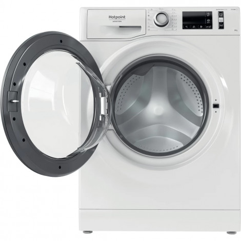 Hotpoint Washing machine NM11 846 WS A EU N Energy efficiency class A, Front loading, Washing capacity 8 kg, 1351 RPM, Depth 60.