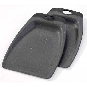 Stoneline Shovel-shaped cutting boards 10980 Kunststoff, 2 pc(s), Anthracite