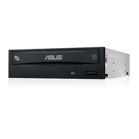 Asus DRW-24D5MT Internal, Interface SATA, DVD RW, CD read speed 48 x, CD write speed 48 x, Black