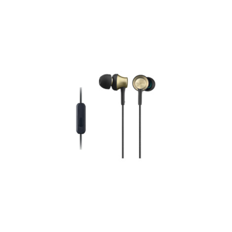 Sony MDREX650APT 3.5mm (1/8 inch), In-ear, Microphone, Gold