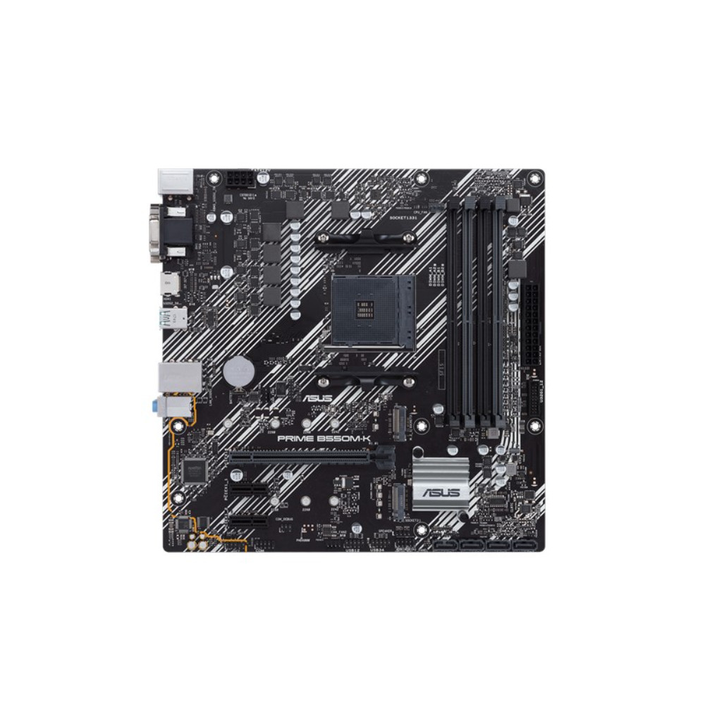 Asus PRIME B550M-K Memory slots 4, Processor family AMD, Micro ATX, DDR4, Processor socket AM4, Chipset AMD B