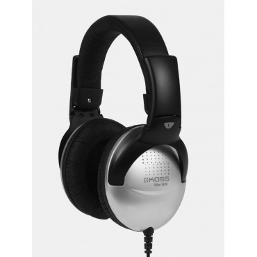 Koss Headphones UR29 3.5mm (1/8 inch), Headband/On-Ear, Noice canceling, Black/Silver