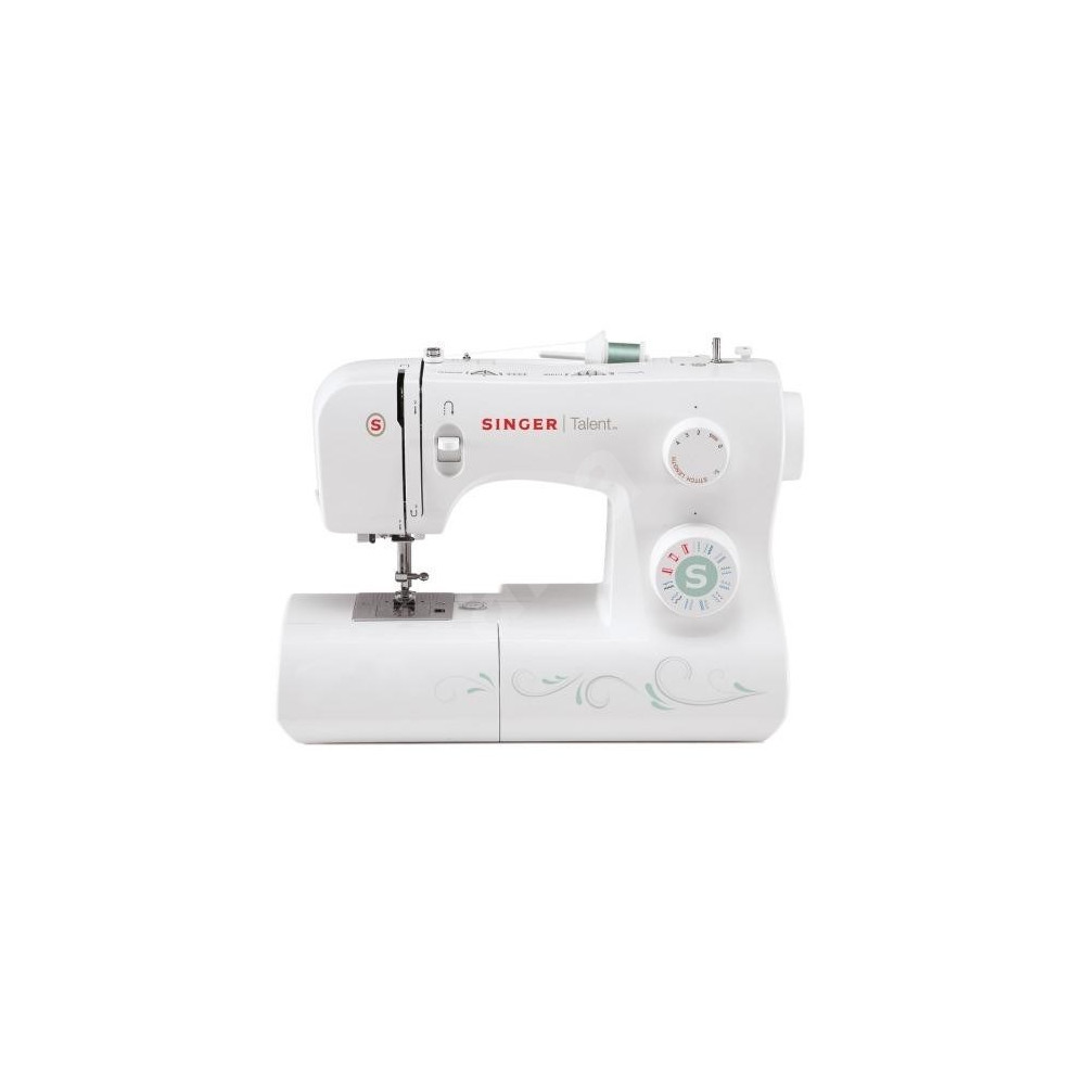 Sewing machine Singer Talent SMC 3321 White, Number of stitches 21, Number of buttonholes 1, Automatic threading