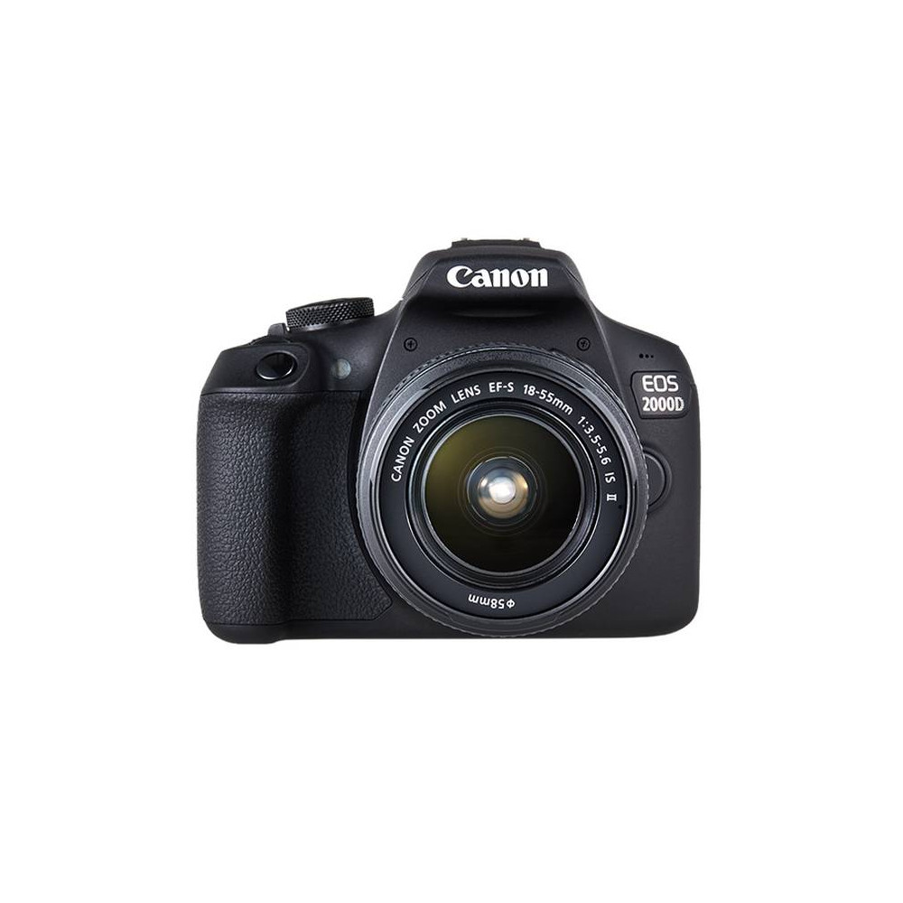 Canon EOS 2000D 18-55 IS II EU26 SLR Camera Kit, Megapixel 24.1 MP, Image stabilizer, ISO 12800, Display diagonal 3.0 ", Wi-Fi, 