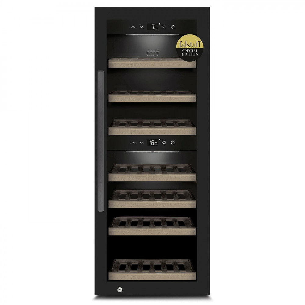 Caso Smart Wine Cooler WineExclusive 38 Energy efficiency class G, Free standing, Bottles capacity 38 bottles, Cooling type Comp