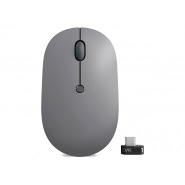 Lenovo Go USB-C Wireless Mouse Rechargeable 4.2V Li-Io battery, Black