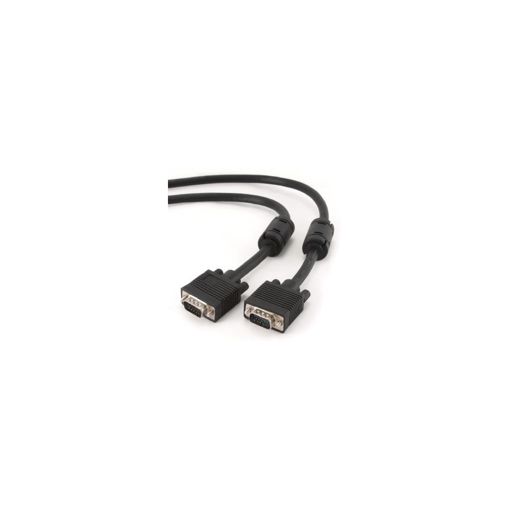 Gembird CC-PPVGA-10M-B Premium VGA HD15M/HD15M dual-shielded w/2*ferrite core 10M Gembird