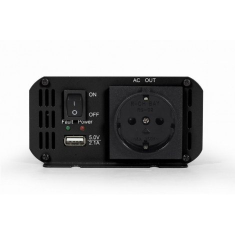 Gembird 12 V Car power inverter, 500 W EG-PWC500-01