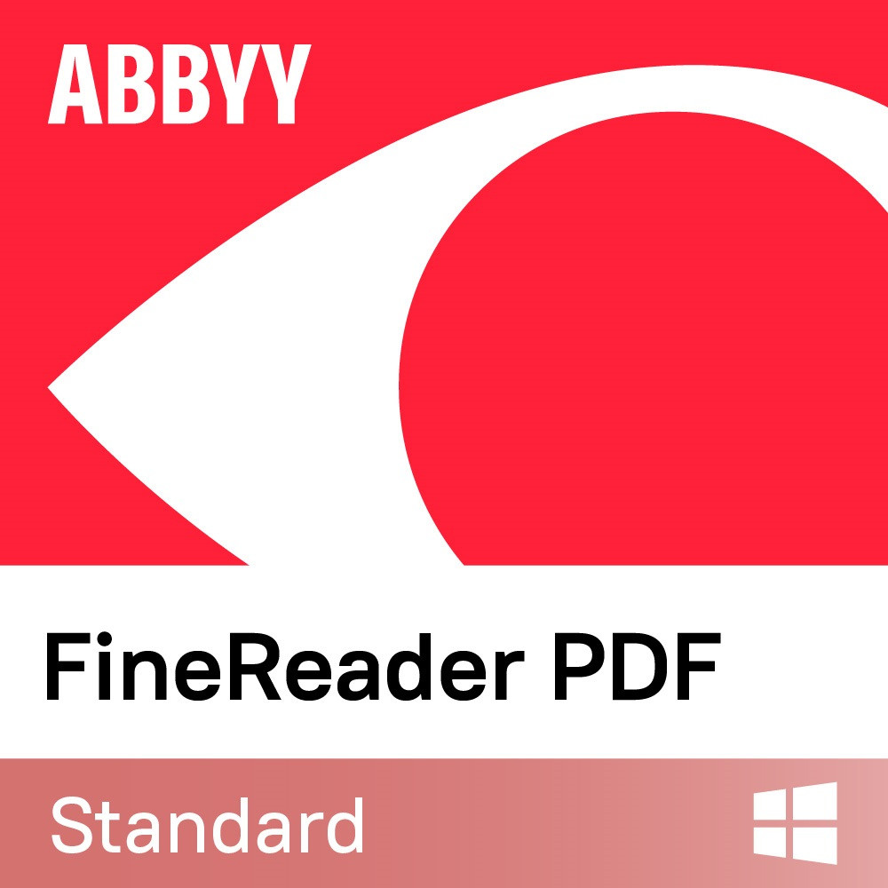 ABBYY FineReader PDF Standard, Volume License (per Seat), Subscription 1 year, 5 - 25 Licenses