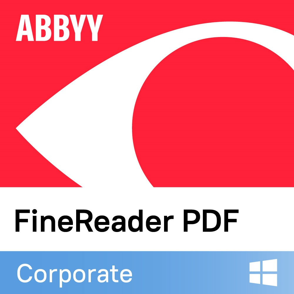 ABBYY FineReader PDF Corporate, Volume Licenses (concurrent), Subscription 1 year, 5 - 25 Licenses