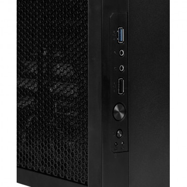 Fractal Design Core 1000 USB 3.0 Black, Micro ATX, Power supply included No