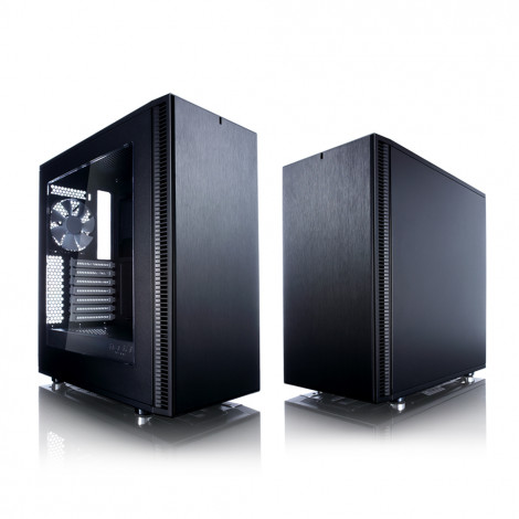 Fractal Design Define C Black, ATX, Power supply included No