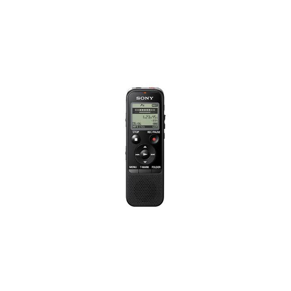 Sony Digital Voice Recorder ICD-PX470 Black, Stereo, MP3/L-PCM, 59 Hrs 35 min, MP3 playback