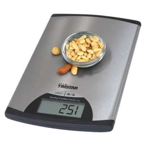 Tristar Kitchen scale KW-2435 Maximum weight (capacity) 5 kg, Metallic
