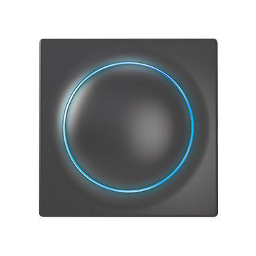 FIBARO Walli Dimmer, Black, Z-Wave EU